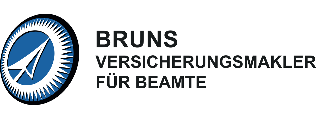 Bruns Logo Bruns Versicherungsmakler für Beamte groß
